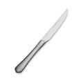 Bon Chef Reflections, Steak Knife, Euro, Solid Handle, Mirror Finish, 13/0, 9.98" , set of 12 S1215